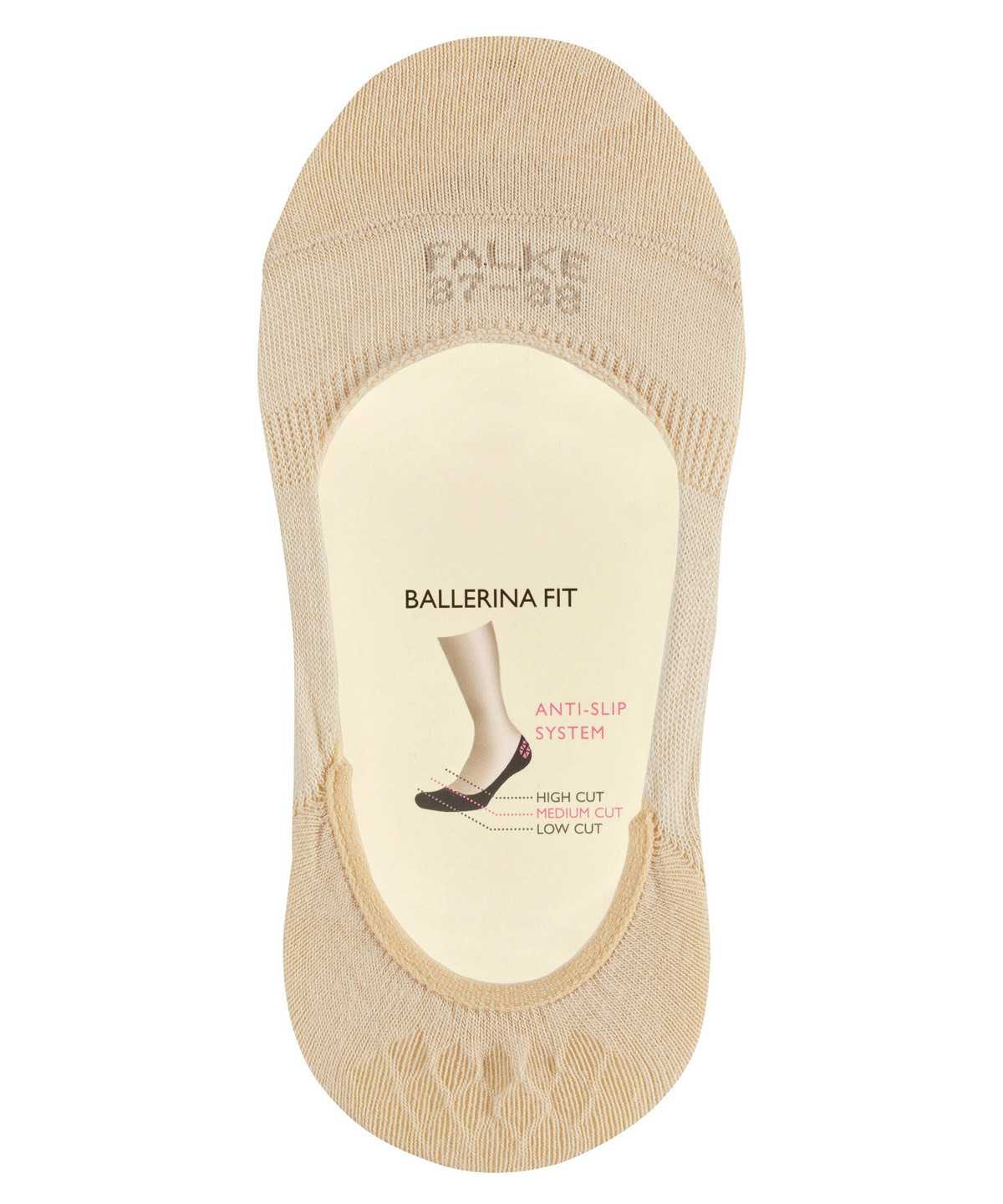 Falke Step Medium Cut Invisibles No Show Socks Damen Beige | 5491067-OE