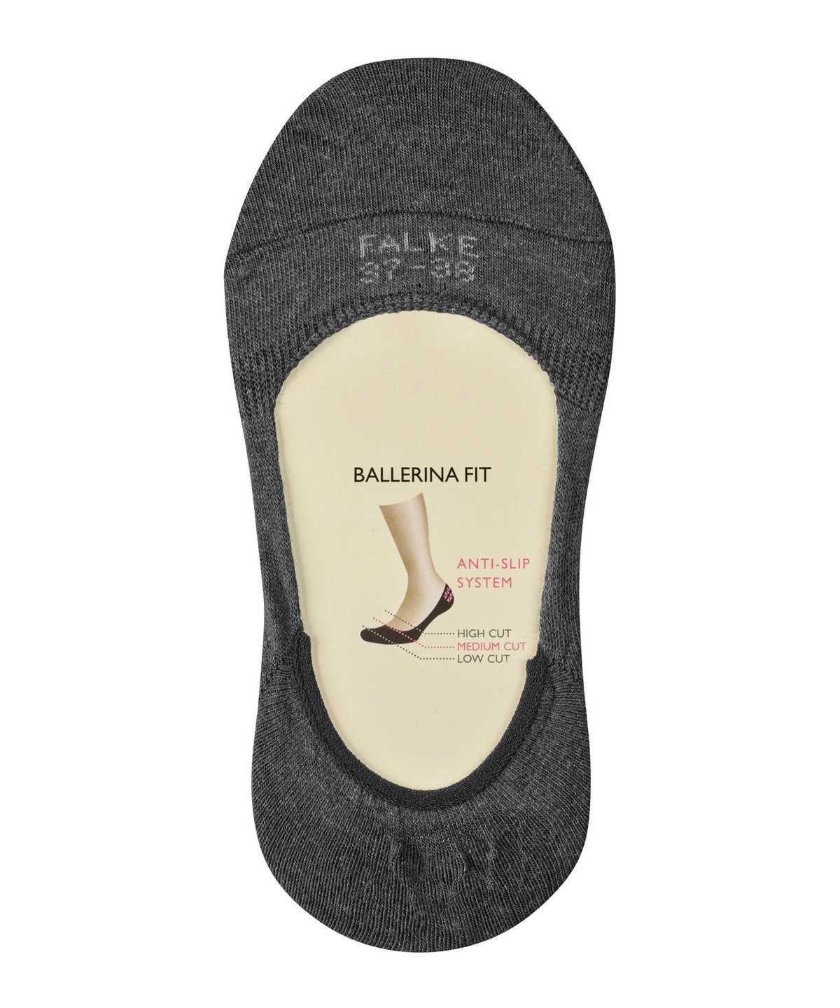 Falke Step Medium Cut Invisibles No Show Socks Damen Schwarz | 9156420-OA