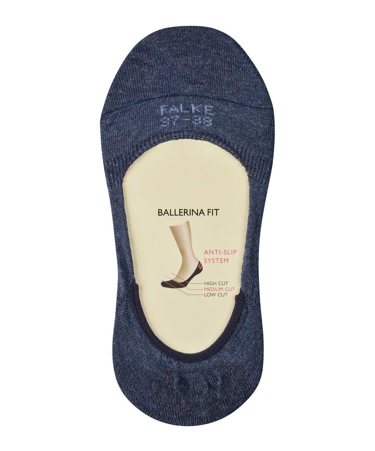 Falke Step Medium Cut Invisibles No Show Socks Damen Blau | 3245891-WR