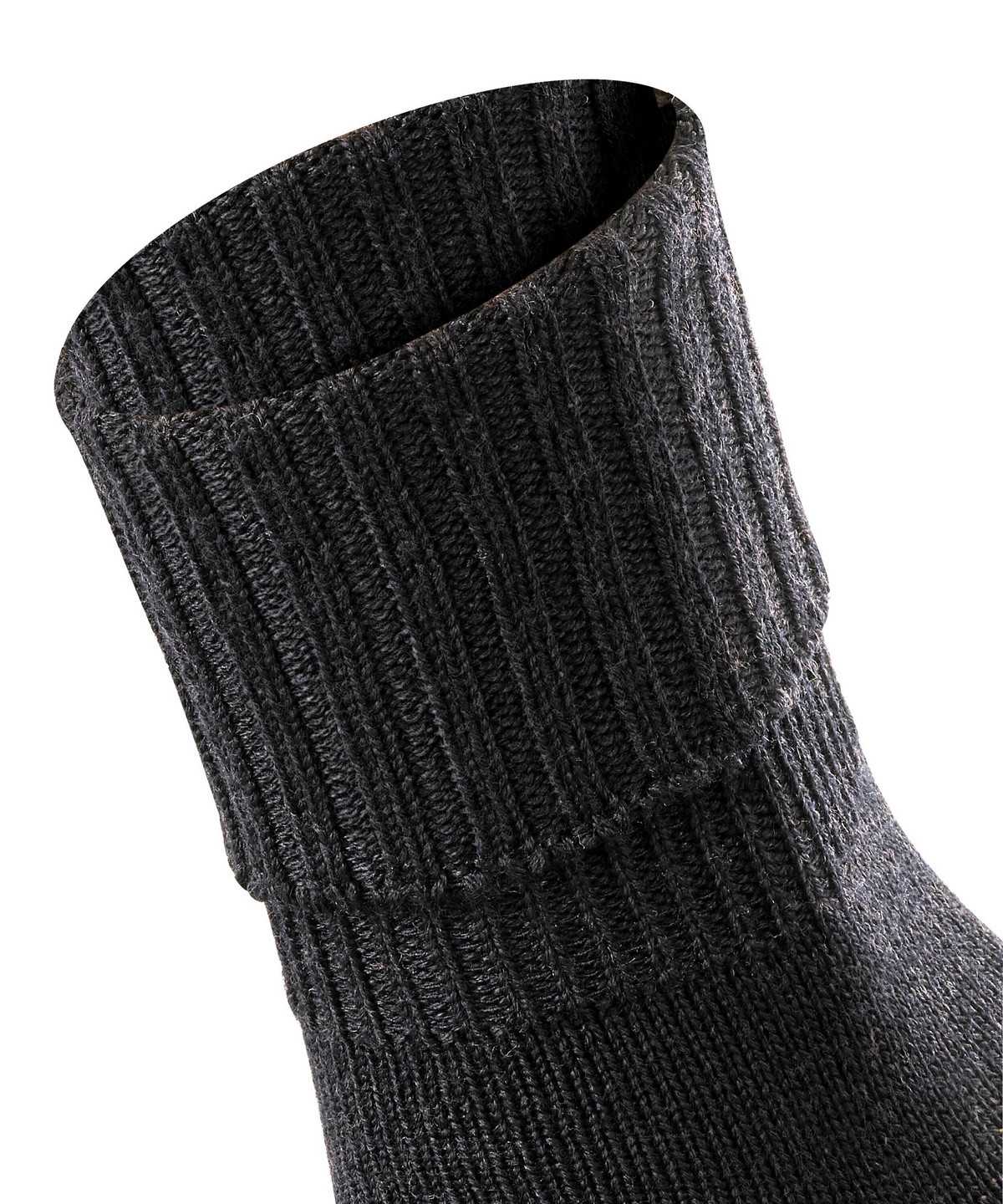 Falke Striggings Rib Boot socks Socken Damen Schwarz | 0819647-QR