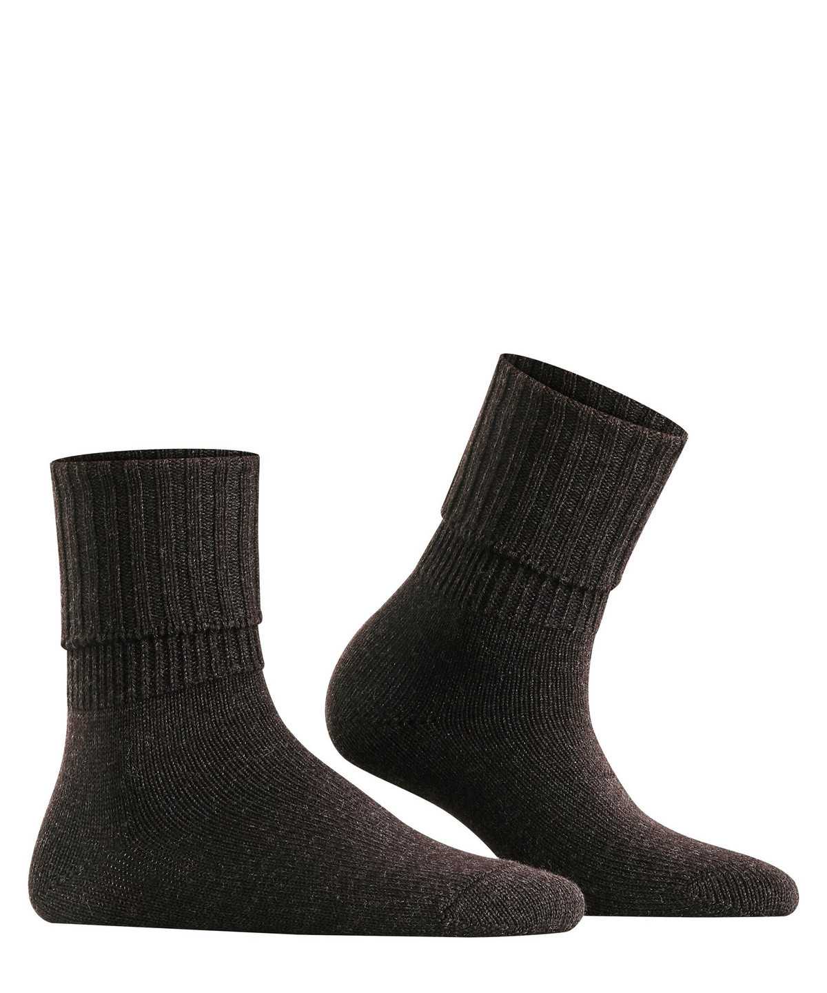 Falke Striggings Rib Boot socks Socken Damen Grau | 2094761-MT