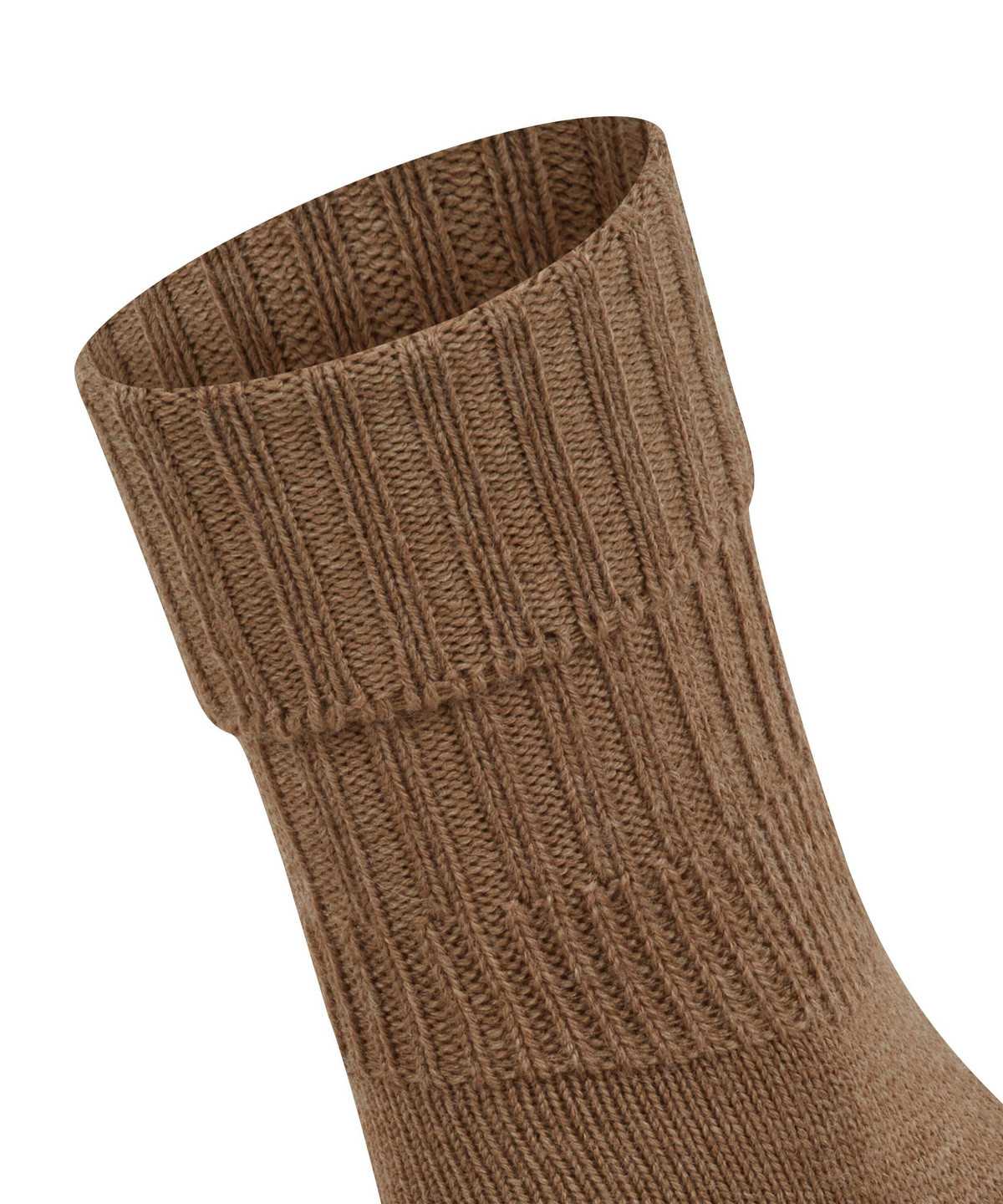 Falke Striggings Rib Boot socks Socken Damen Braun | 0213975-SU