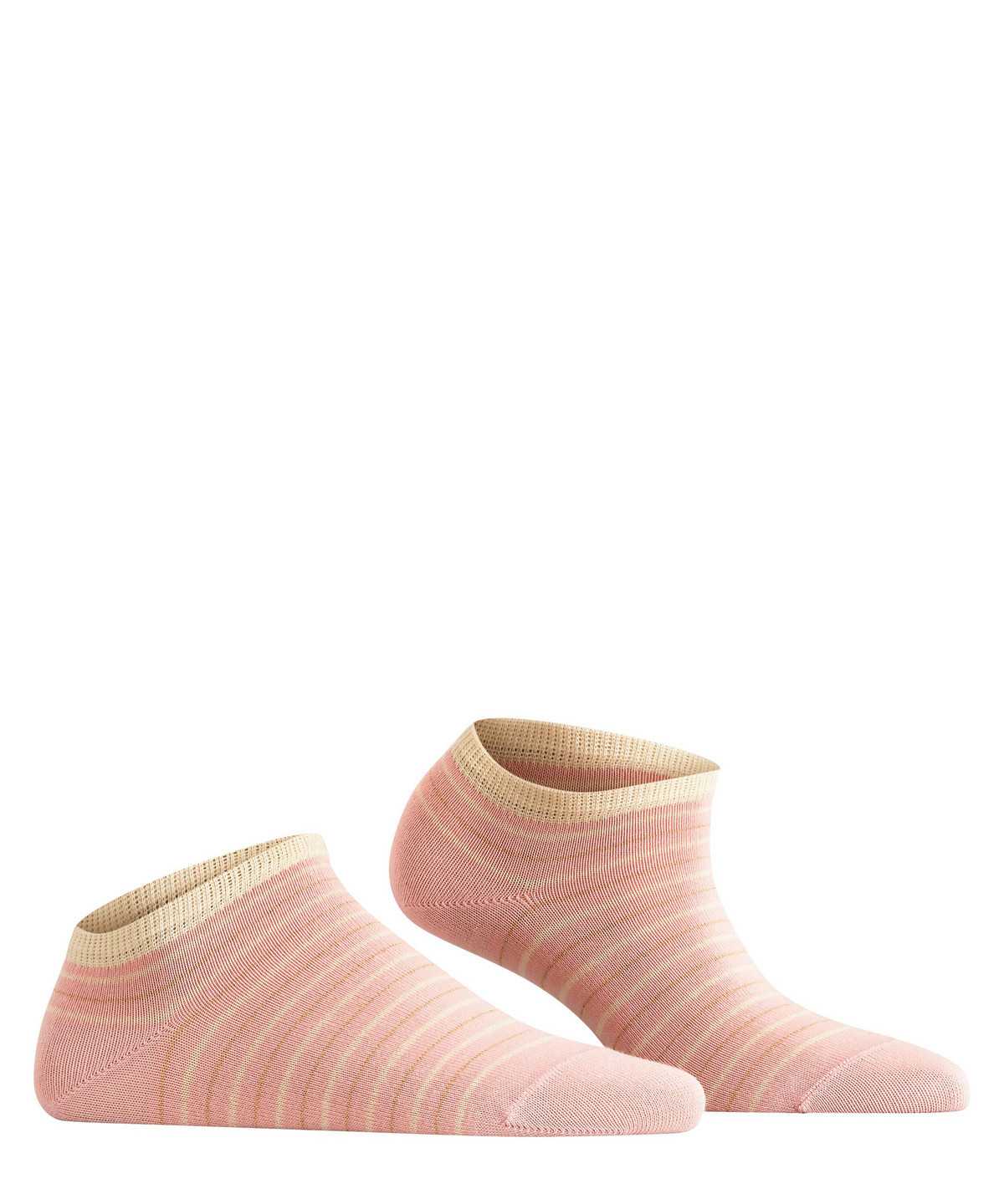 Falke Stripe Shimmer Sneaker Socks Socken Damen Rosa | 3598071-GK