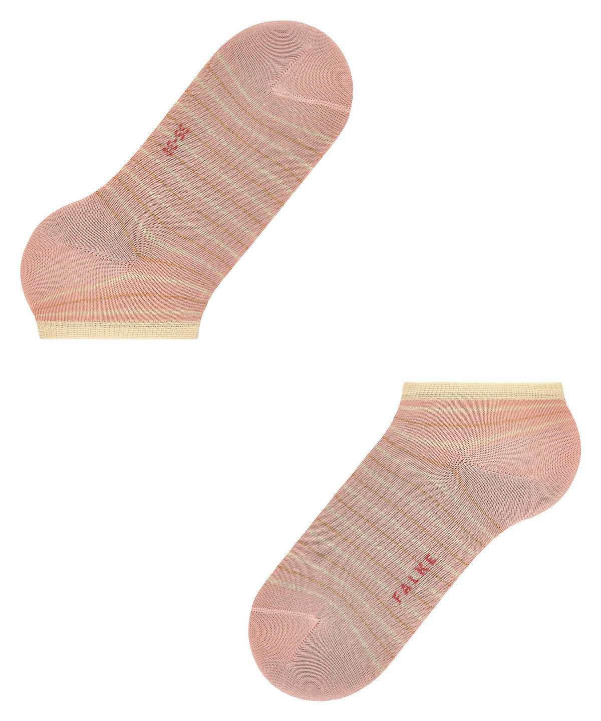 Falke Stripe Shimmer Sneaker Socks Socken Damen Rosa | 3598071-GK