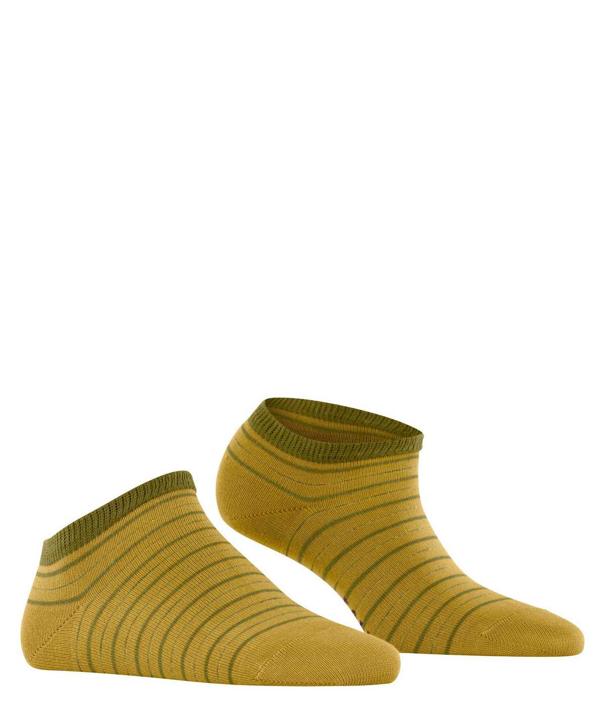 Falke Stripe Shimmer Sneaker Socks Socken Damen Gelb | 3967580-UZ