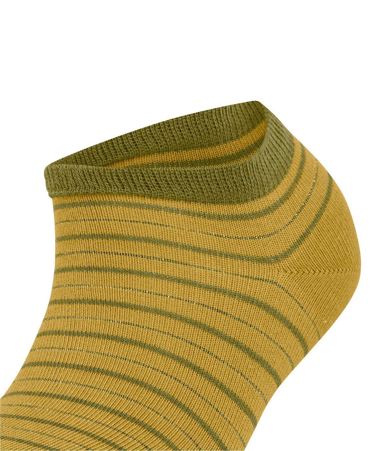 Falke Stripe Shimmer Sneaker Socks Socken Damen Gelb | 3967580-UZ