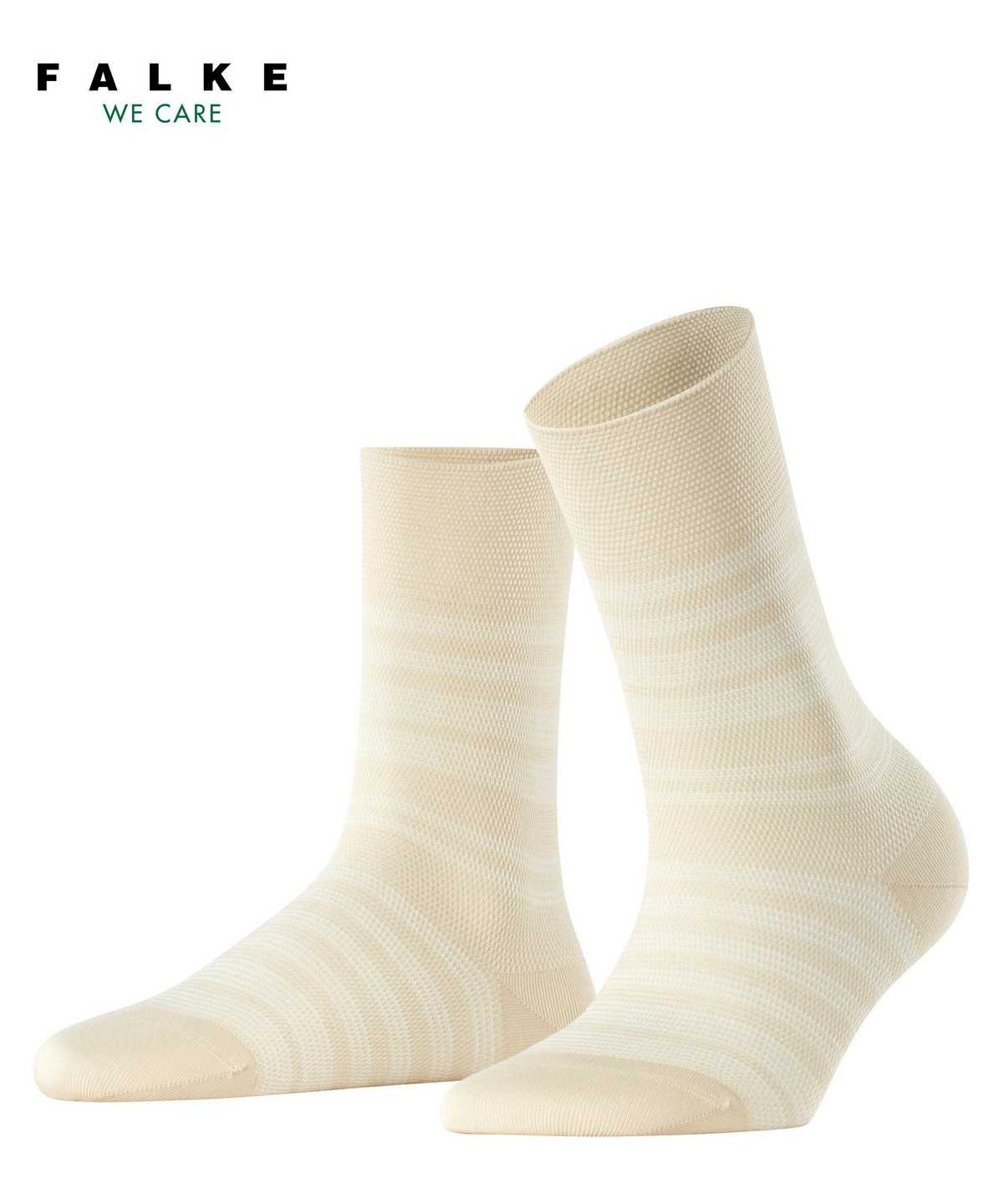 Falke Sunset Stripe Socks Socken Damen Beige | 3672148-SZ