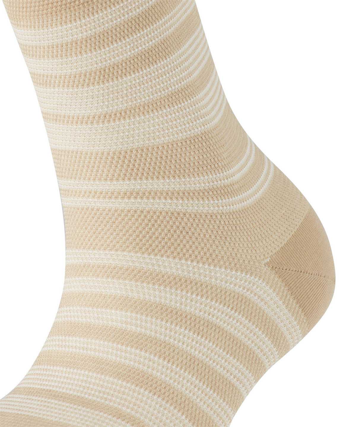 Falke Sunset Stripe Socks Socken Damen Beige | 8974025-HV