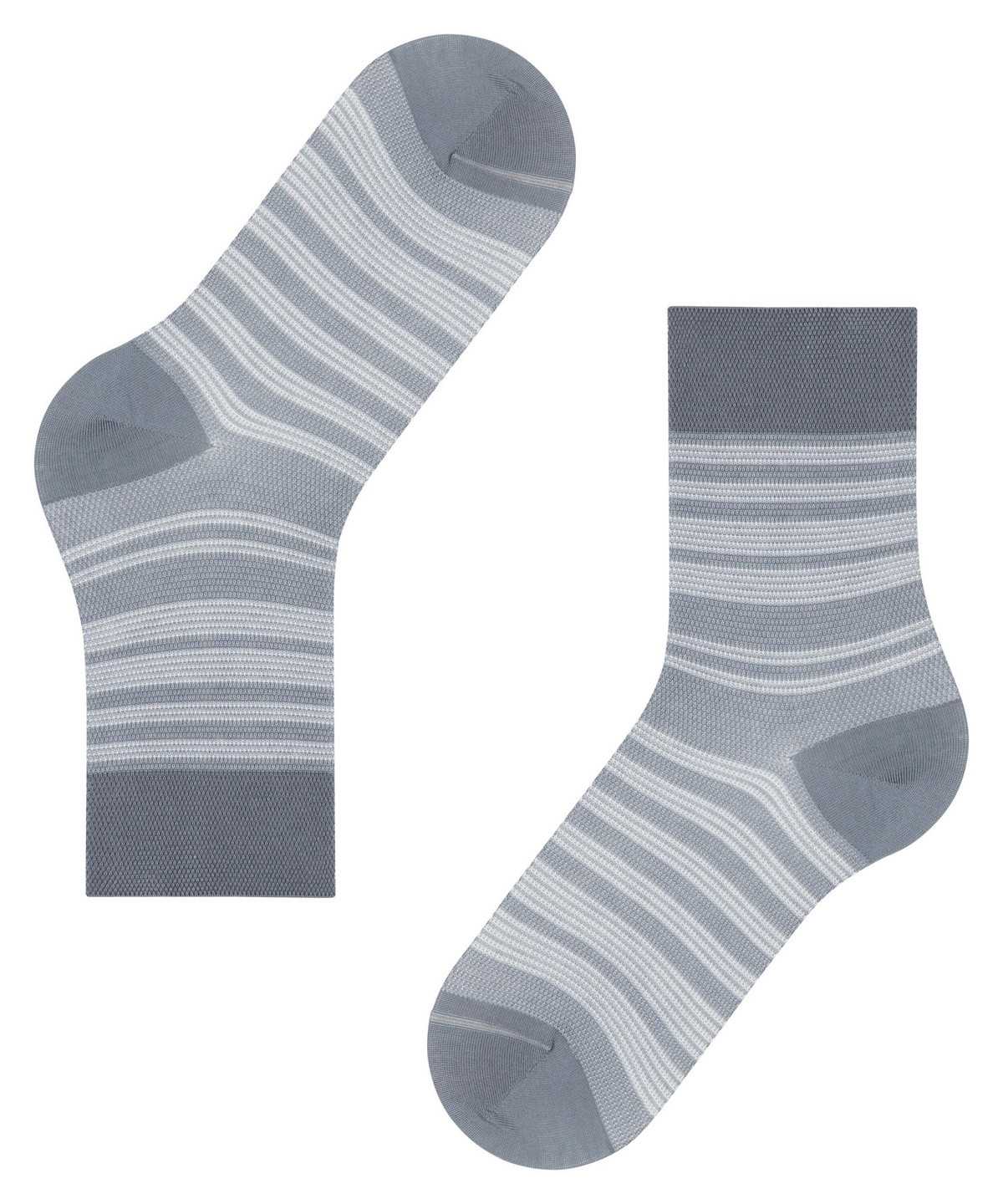 Falke Sunset Stripe Socks Socken Damen Grau | 7842135-SG