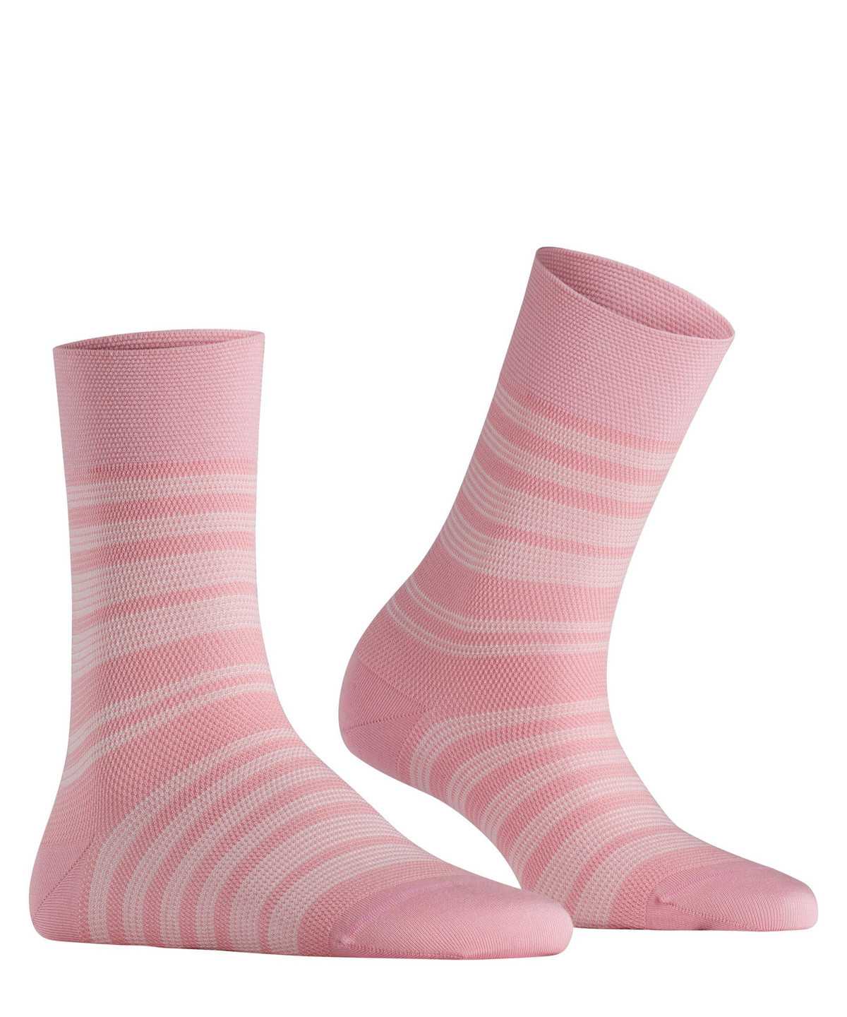 Falke Sunset Stripe Socks Socken Damen Rosa | 2580649-BU