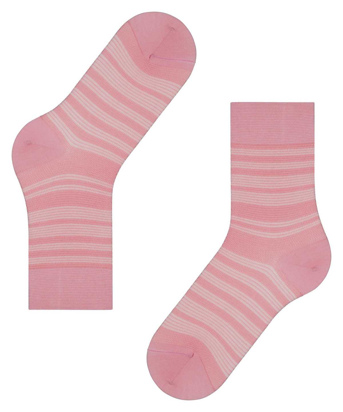 Falke Sunset Stripe Socks Socken Damen Rosa | 2580649-BU