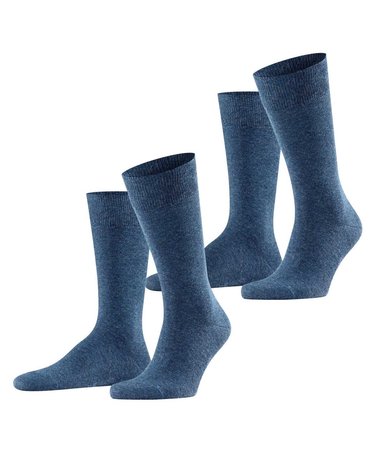 Falke Swing 2-Pack Socks Socken Herren Blau | 2608497-AM