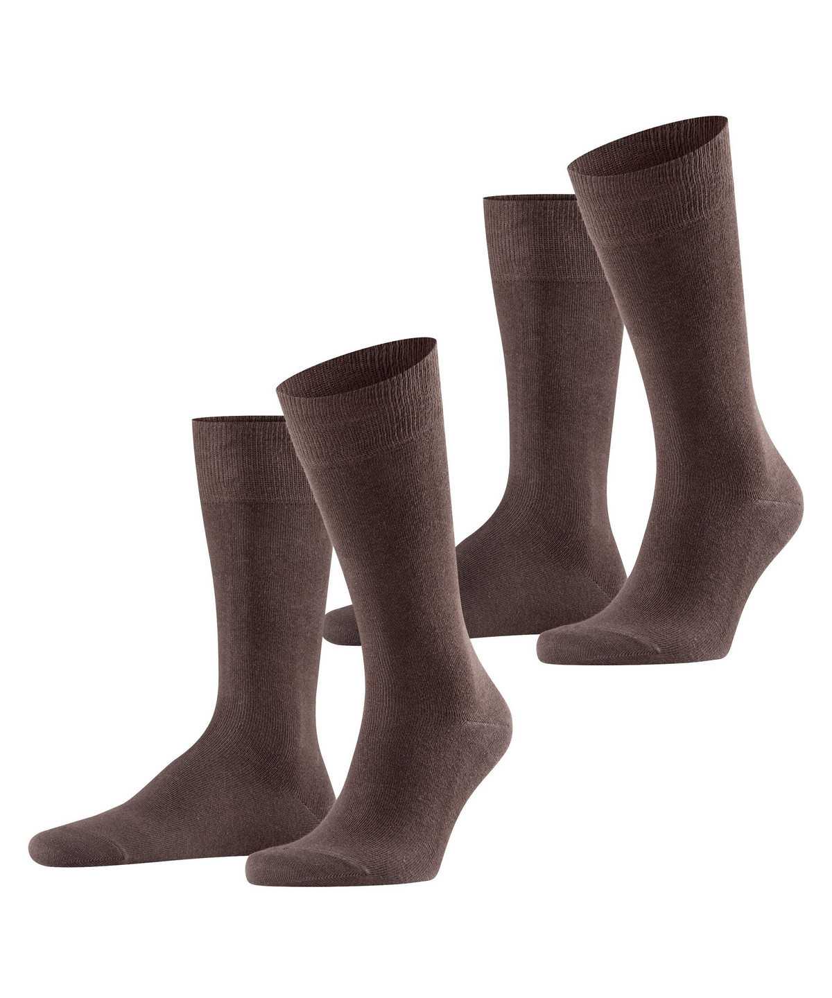 Falke Swing 2-Pack Socks Socken Herren Braun | 7129480-HC