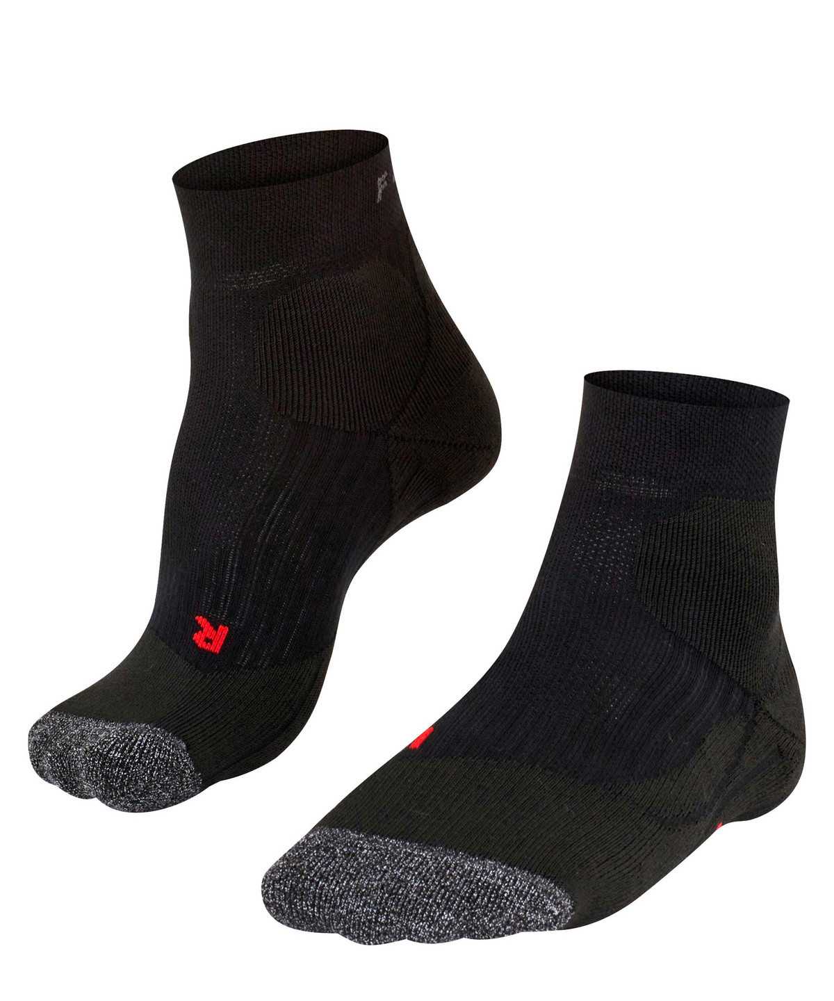 Falke TE2 Short Tennis Short sock Socken Herren Schwarz | 3524961-FJ