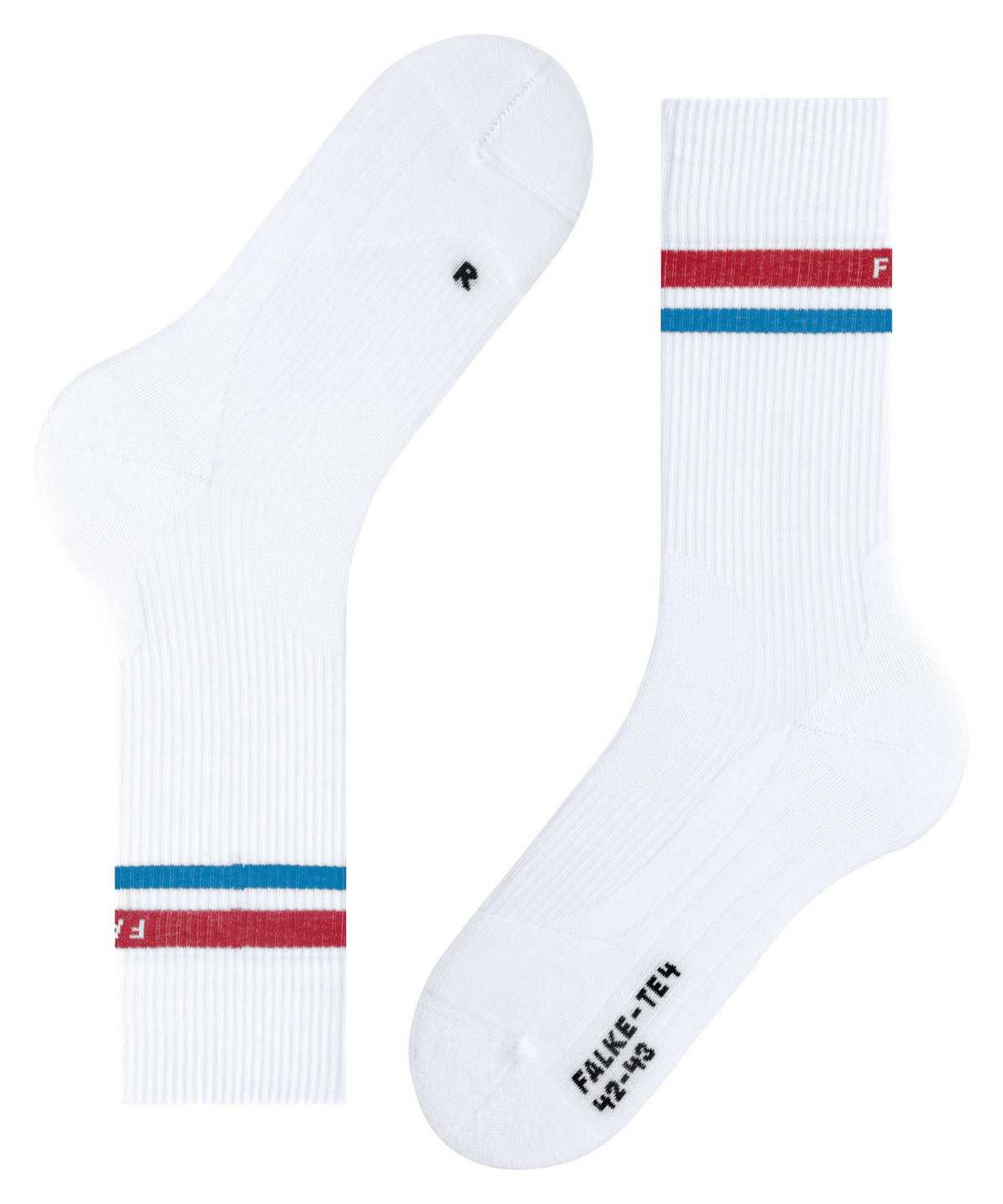 Falke TE4 Classic Tennis Socks Socken Herren Weiß | 1068495-ZR