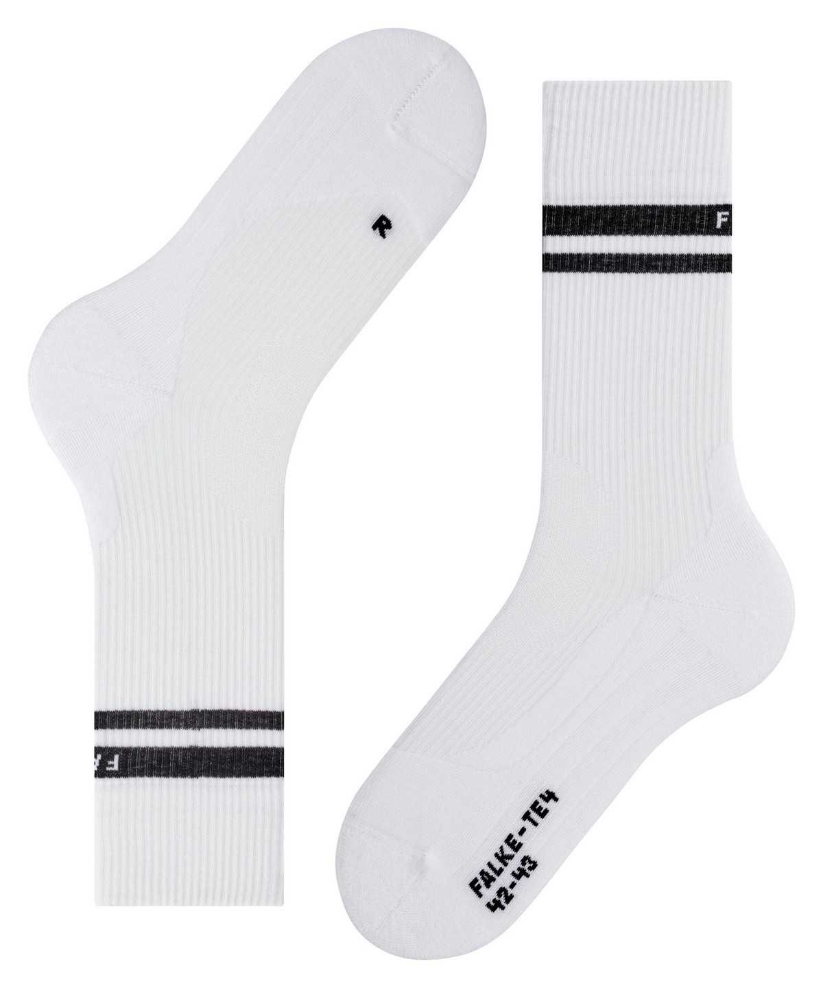 Falke TE4 Classic Tennis Socks Socken Herren Weiß | 1809756-VM