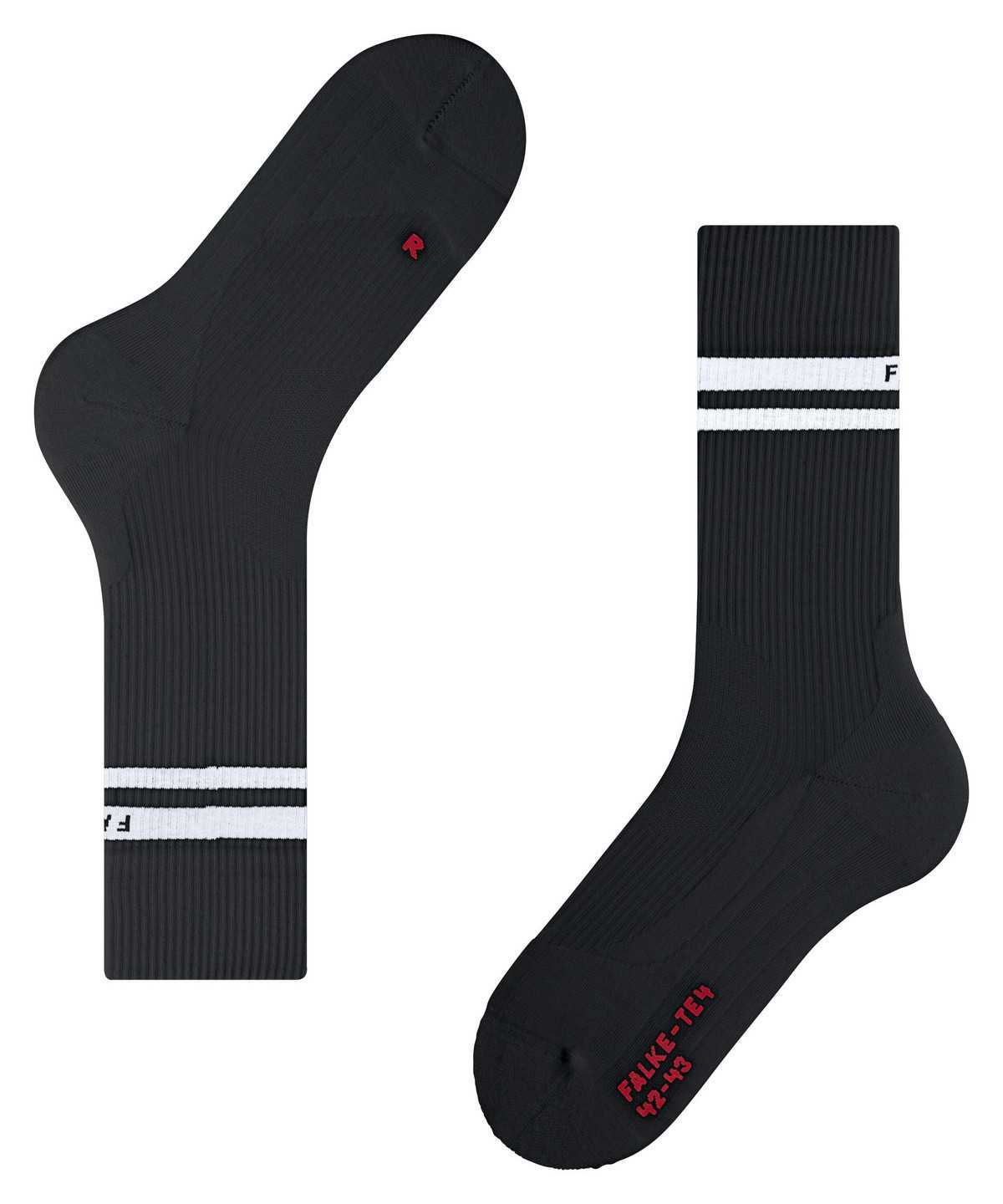 Falke TE4 Classic Tennis Socks Sports Socks Damen Schwarz | 5863971-LO