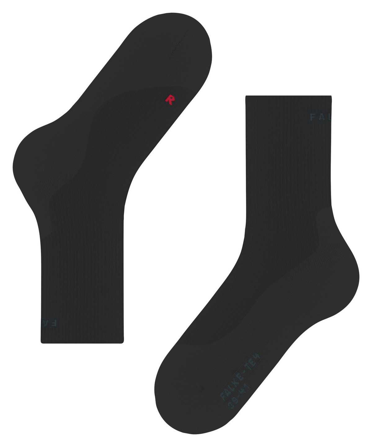 Falke TE4 Tennis Socks Socken Herren Schwarz | 3978405-LB