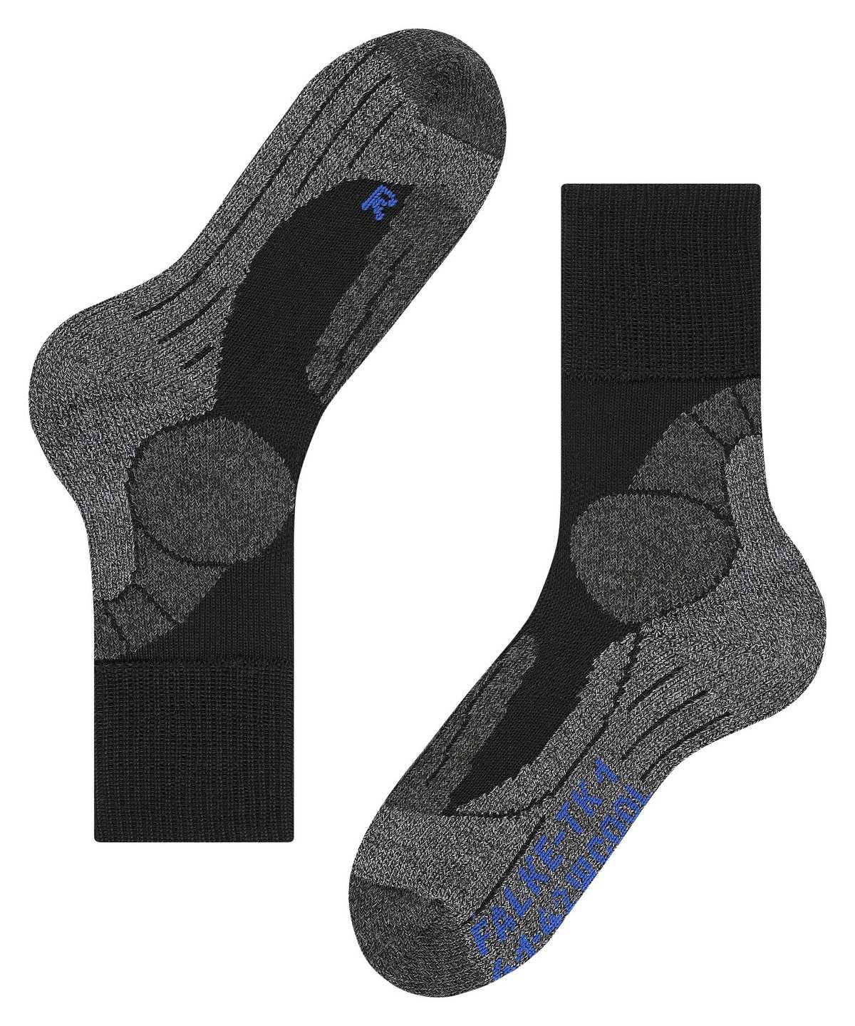 Falke TK1 Adventure Cool Trekking Socks Sports Socks Damen Schwarz | 6207398-MS