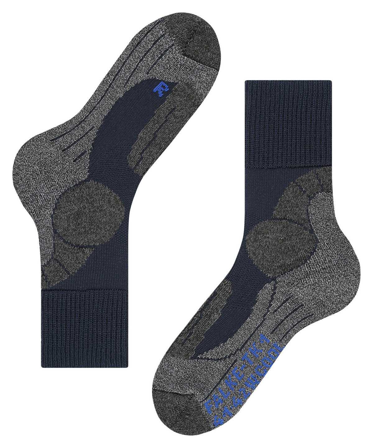 Falke TK1 Adventure Cool Trekking Socks Sports Socks Damen Blau | 0851279-LJ