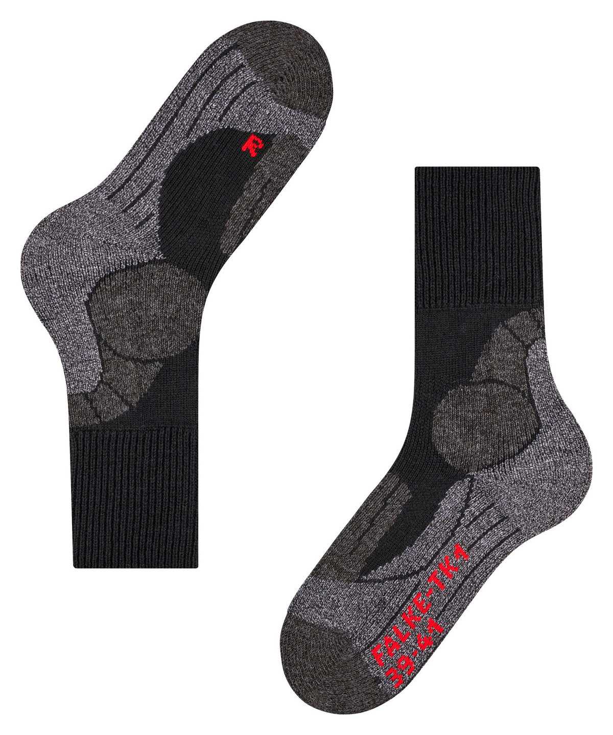 Falke TK1 Adventure Trekking Socks Socken Herren Schwarz | 9853674-ZN