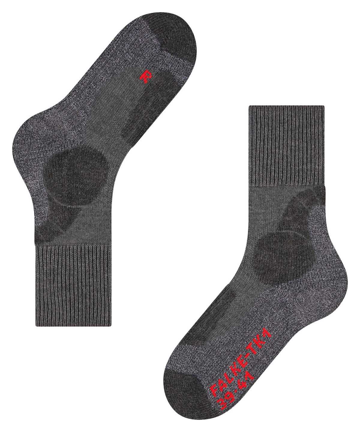 Falke TK1 Adventure Trekking Socks Socken Herren Grau | 5942380-HJ