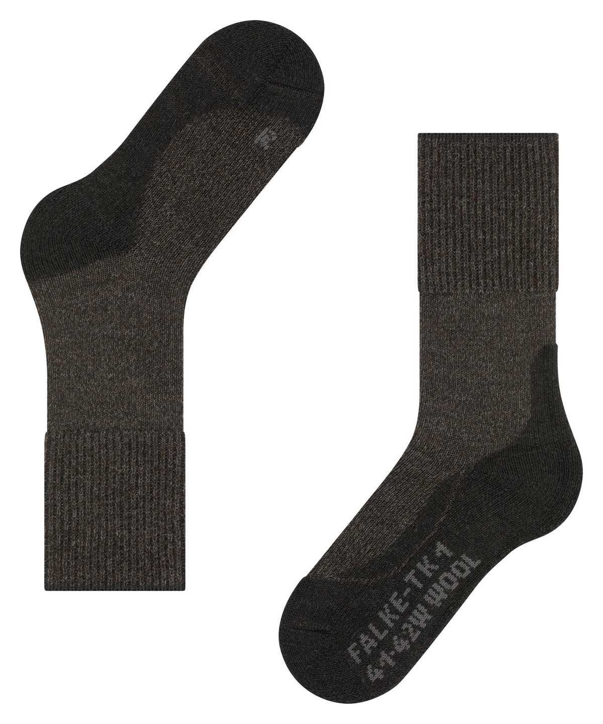 Falke TK1 Adventure Wool Trekking Socks Sports Socks Damen Grau | 4093762-AQ