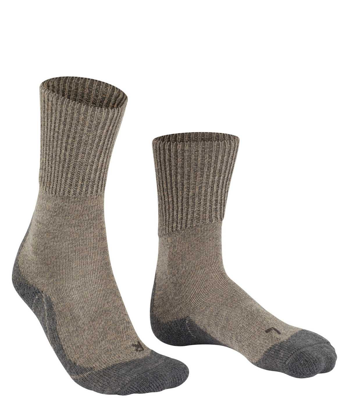 Falke TK1 Adventure Wool Trekking Socks Socken Herren Beige | 9704583-FV