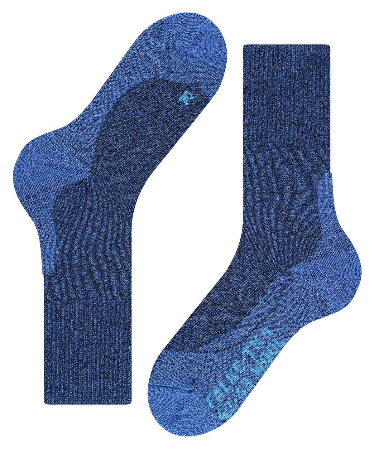 Falke TK1 Adventure Wool Trekking Socks Socken Herren Blau | 7530694-UA