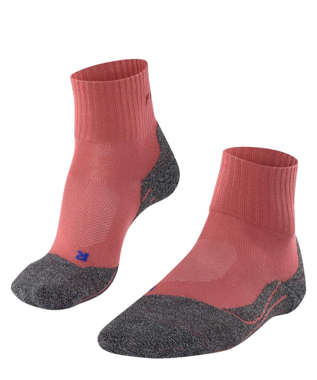 Falke TK2 Explore Cool Short Trekking Short sock Sports Socks Damen Rot | 2741839-JP