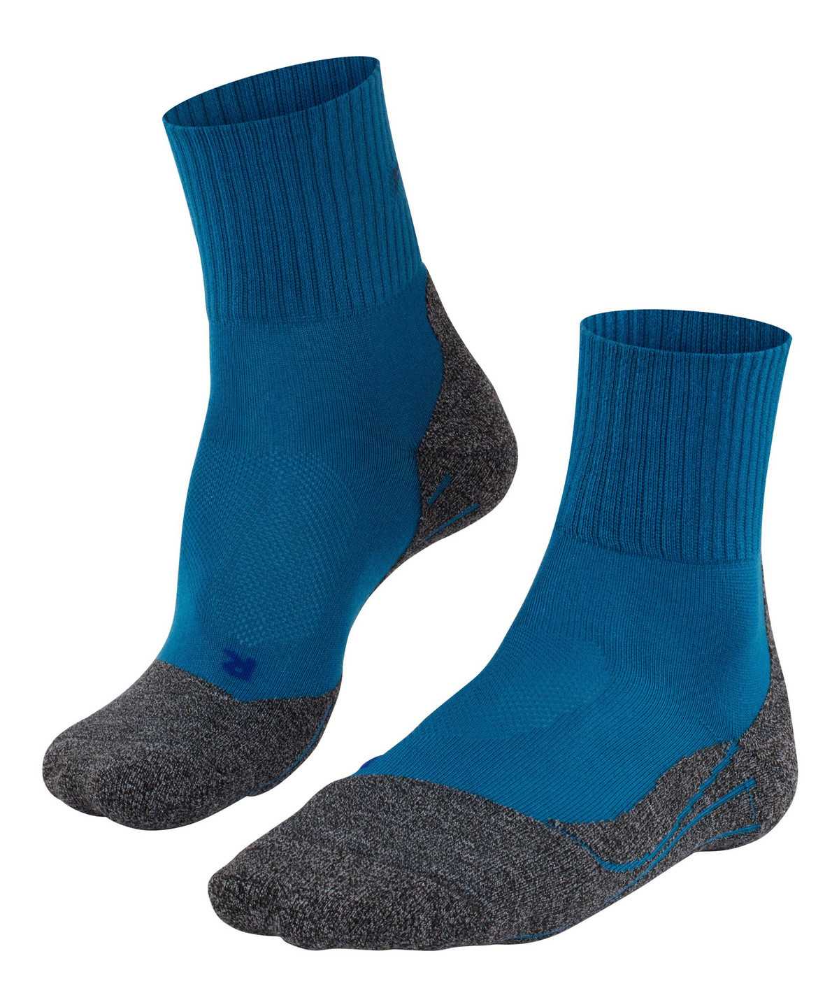 Falke TK2 Explore Cool Short Trekking Short sock Socken Herren Blau | 2654783-AF