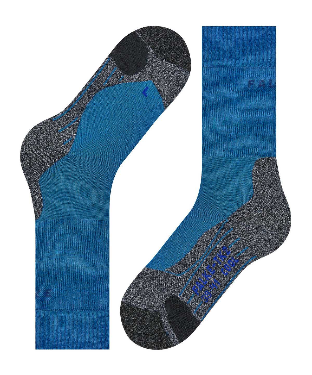 Falke TK2 Explore Cool Trekking Socks Socken Herren Blau | 6102835-LF