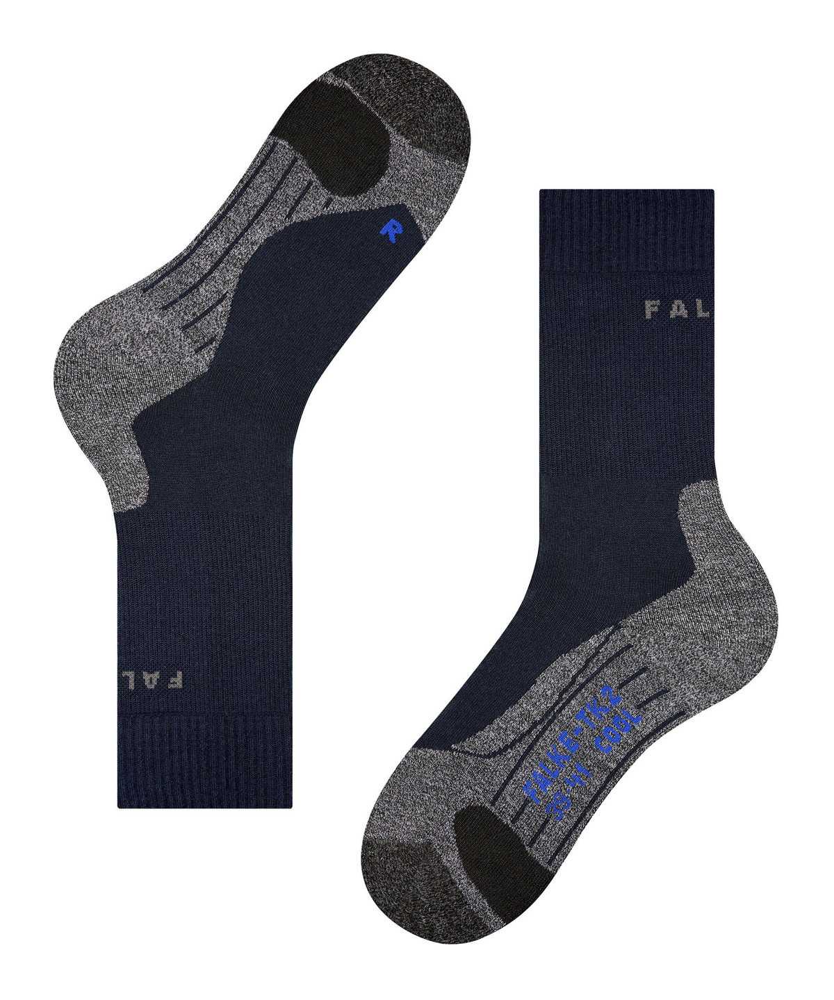 Falke TK2 Explore Cool Trekking Socks Socken Herren Blau | 3278906-QV