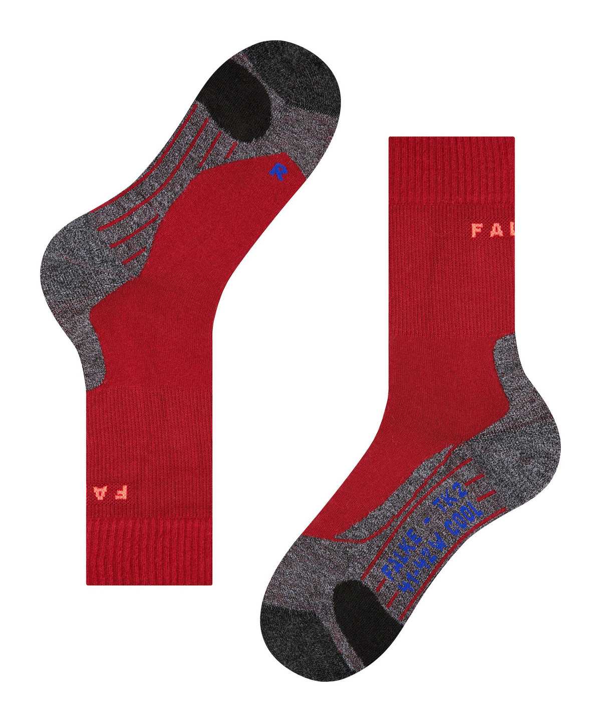 Falke TK2 Explore Cool Trekking Socks Sports Socks Damen Rot | 8431597-LZ