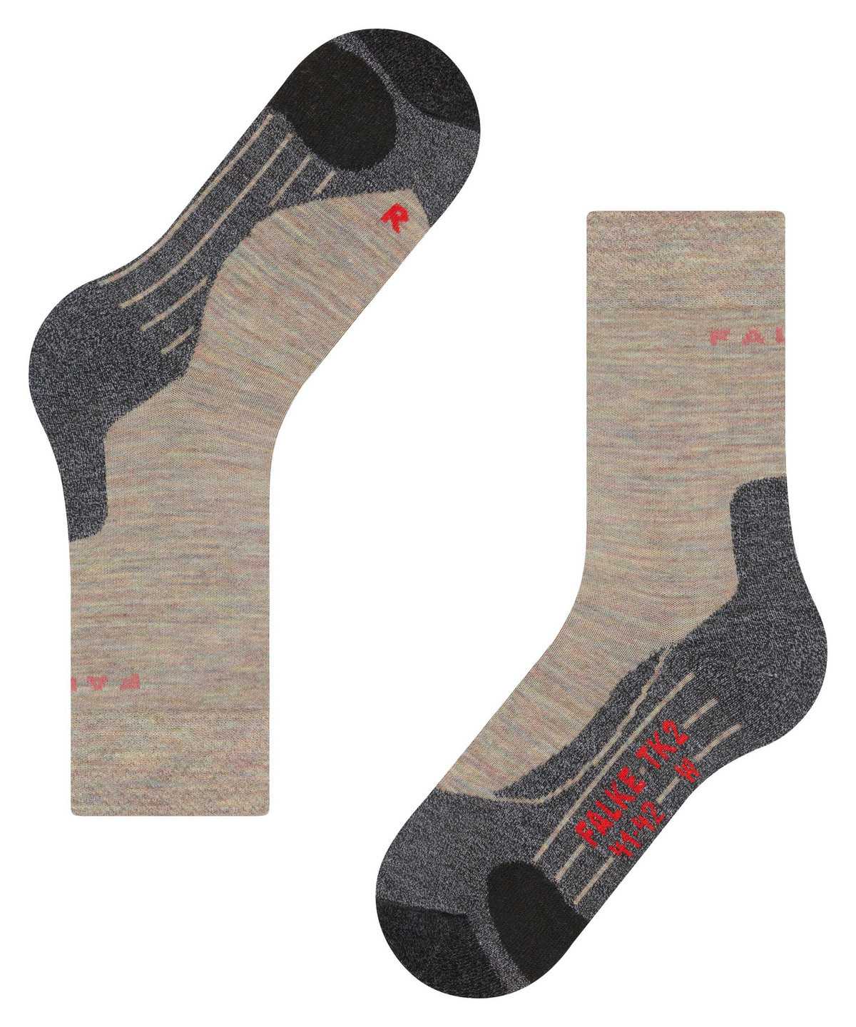 Falke TK2 Explore Melange Trekking Socks Sports Socks Damen Grün | 8467051-AQ