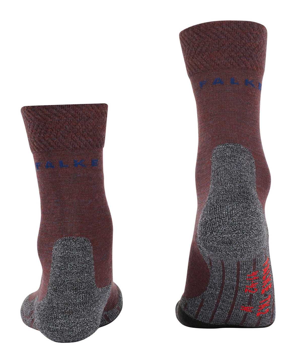 Falke TK2 Explore Melange Trekking Socks Sports Socks Damen Rot | 3520981-OW