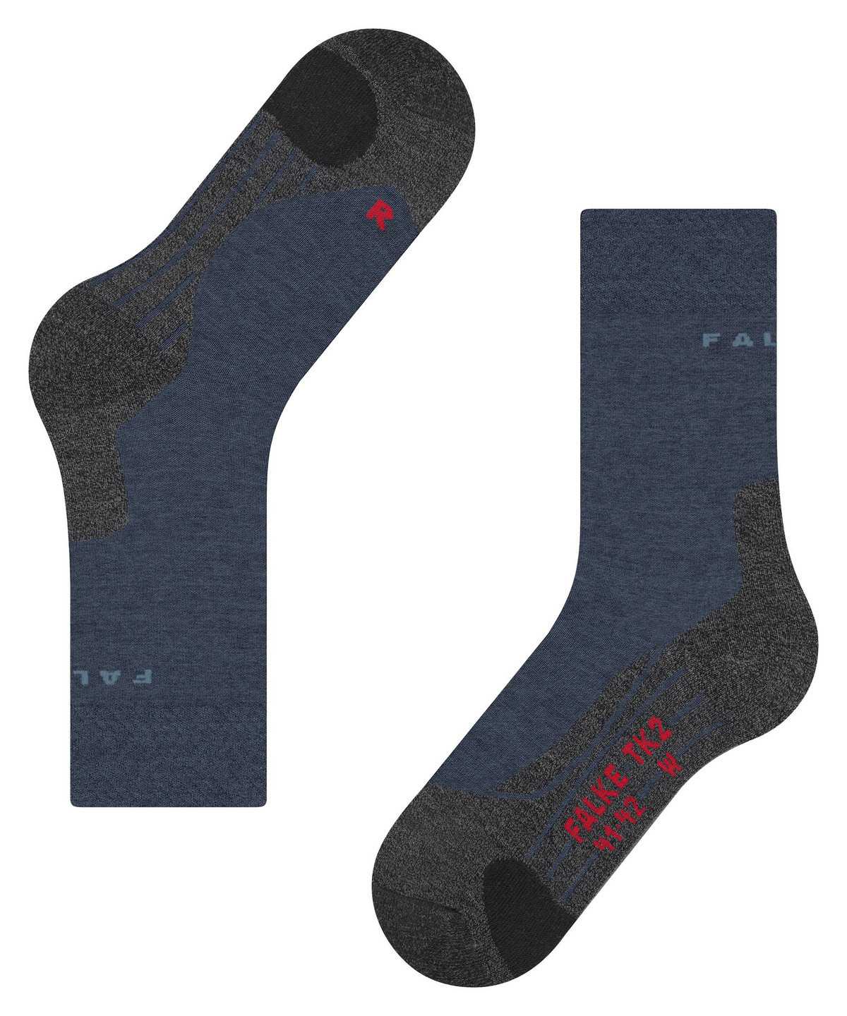 Falke TK2 Explore Melange Trekking Socks Socken Herren Blau | 5134267-HG