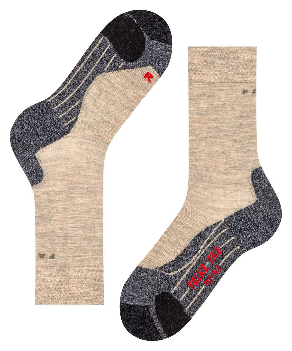 Falke TK2 Explore Melange Trekking Socks Socken Herren Grün | 8492176-KQ