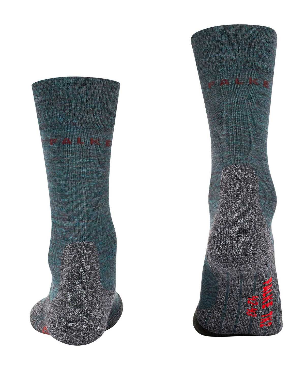 Falke TK2 Explore Melange Trekking Socks Socken Herren Grün | 5296318-EZ