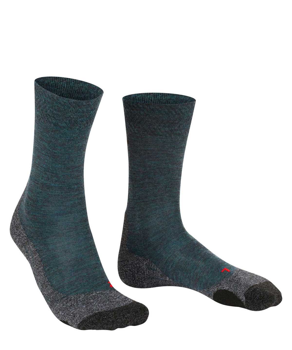 Falke TK2 Explore Melange Trekking Socks Socken Herren Grün | 5296318-EZ