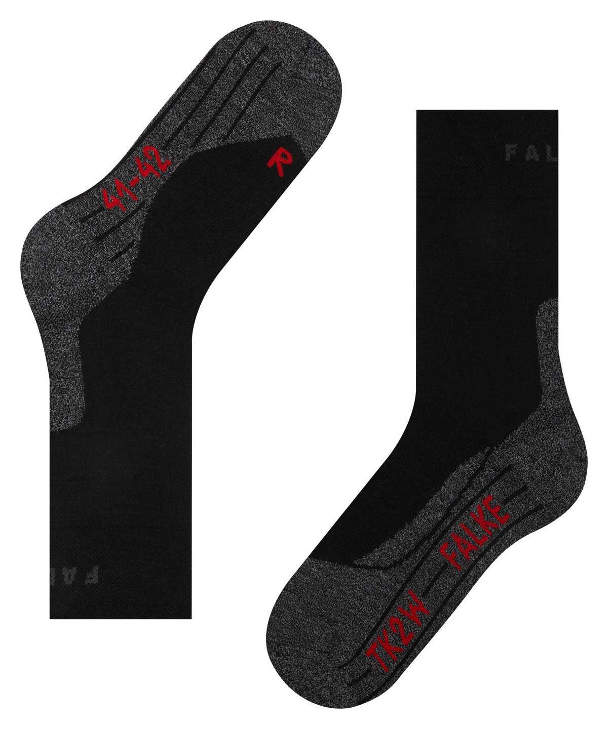 Falke TK2 Explore Sensitive Trekking Socks Sports Socks Damen Schwarz | 3517849-HZ