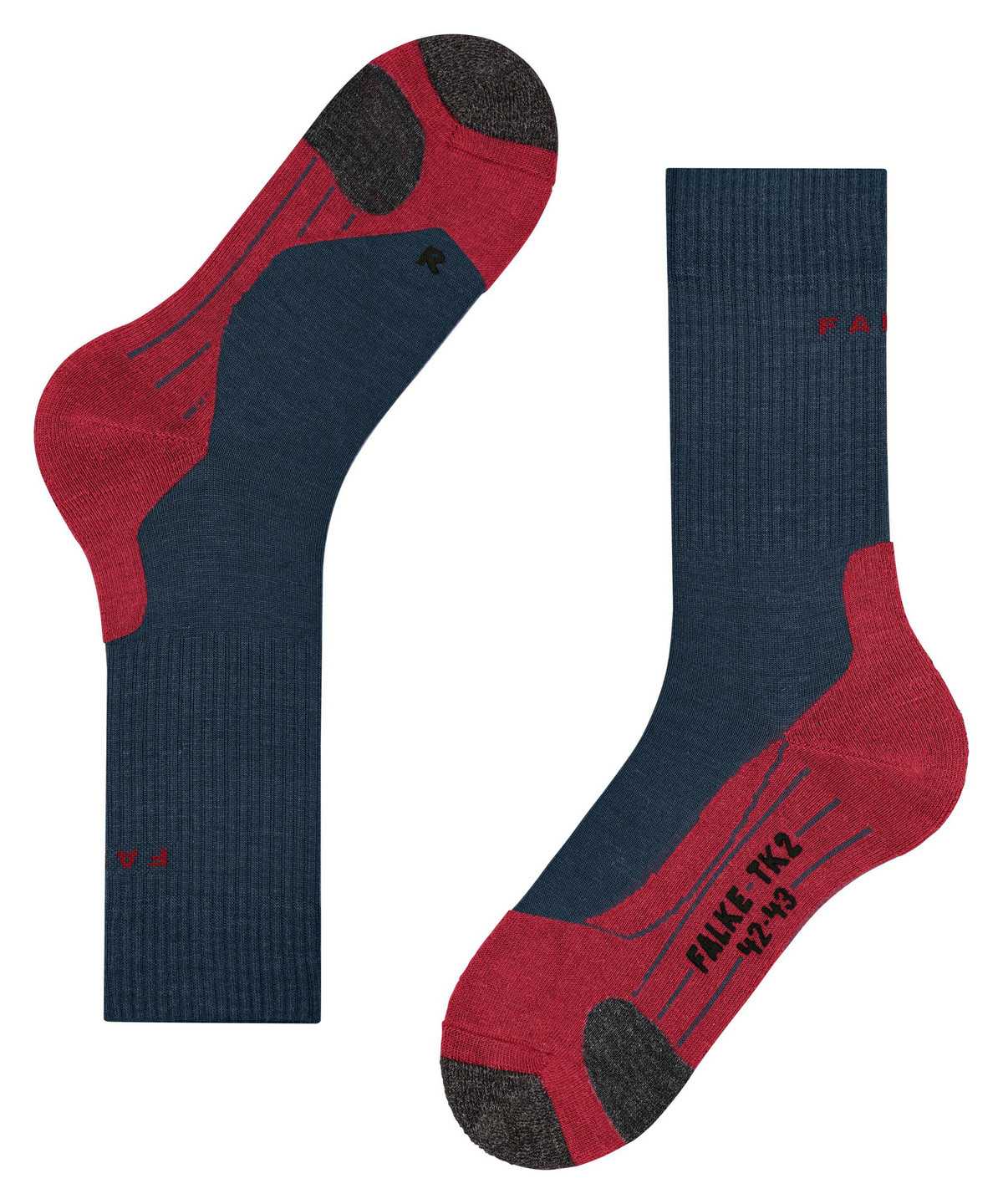 Falke TK2 Explore Trekking Socks Socken Herren Blau | 3712649-UQ