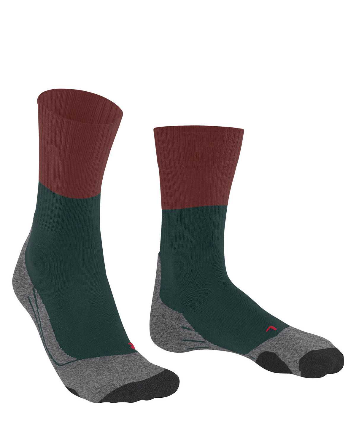 Falke TK2 Explore Trekking Socks Socken Herren Grün | 8205649-VK