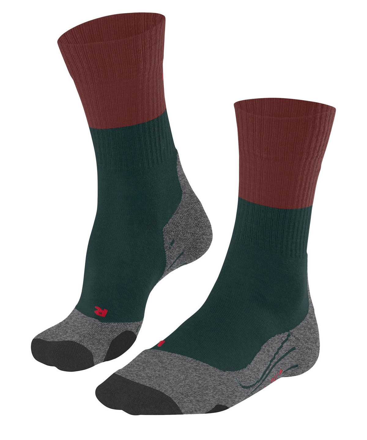 Falke TK2 Explore Trekking Socks Socken Herren Grün | 8205649-VK