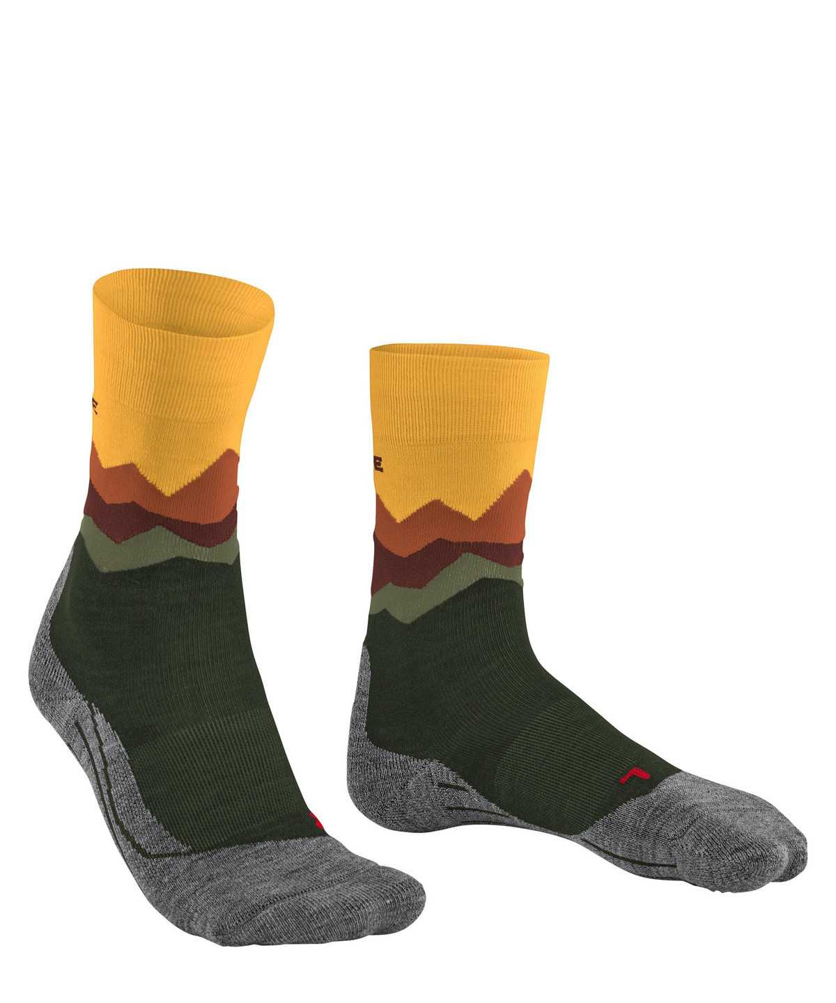 Falke TK2 Explore Trekking Socks Socken Herren Grün | 5816479-UA