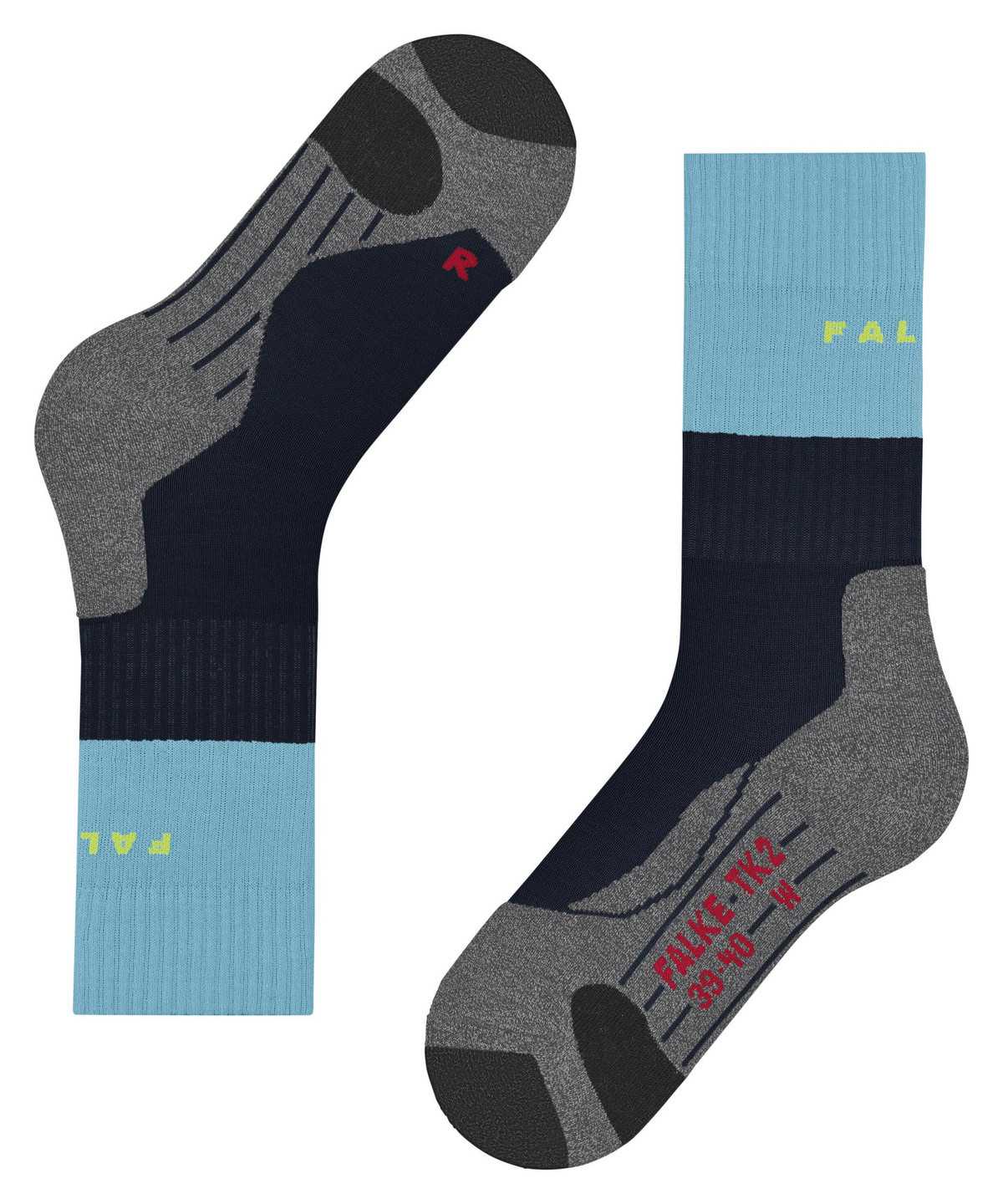 Falke TK2 Explore Trekking Socks Sports Socks Damen Blau | 3907142-UZ