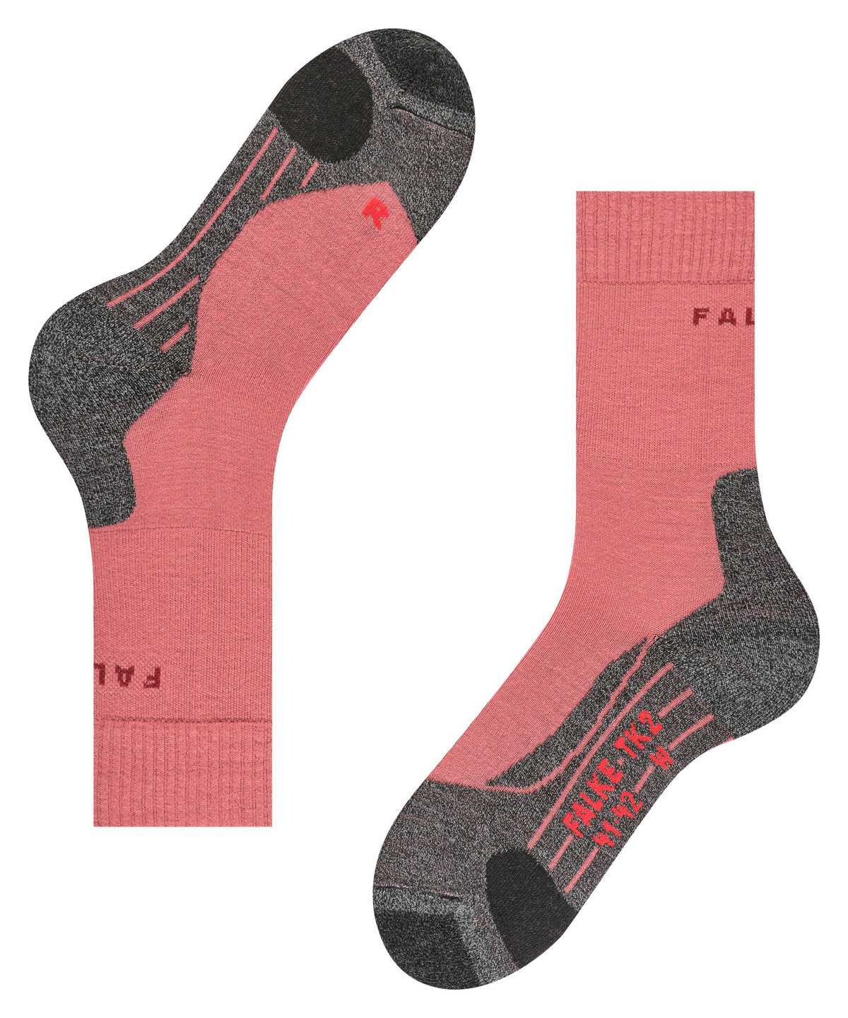 Falke TK2 Explore Trekking Socks Sports Socks Damen Rot | 3196754-AB