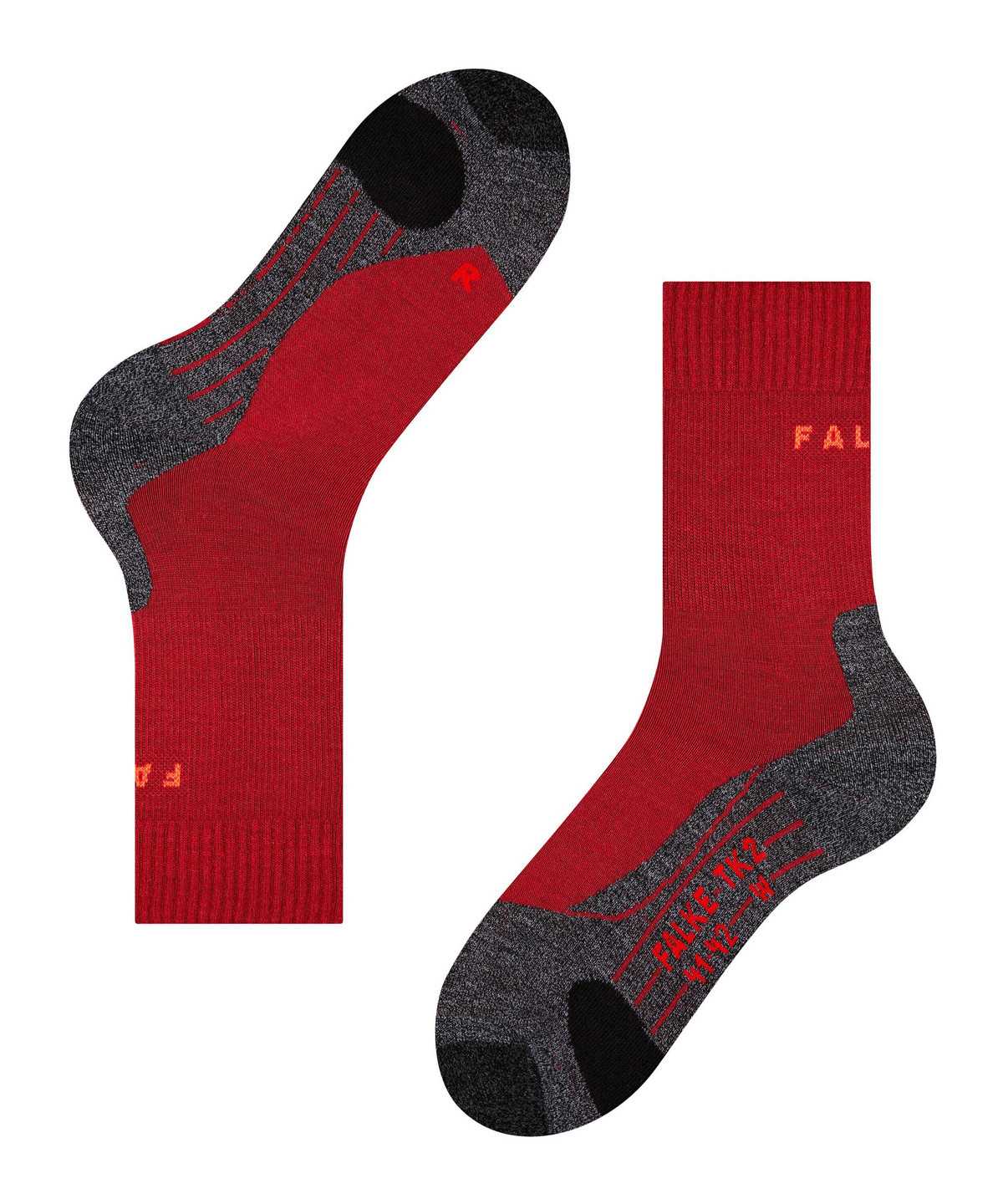 Falke TK2 Explore Trekking Socks Sports Socks Damen Rot | 1948560-PO