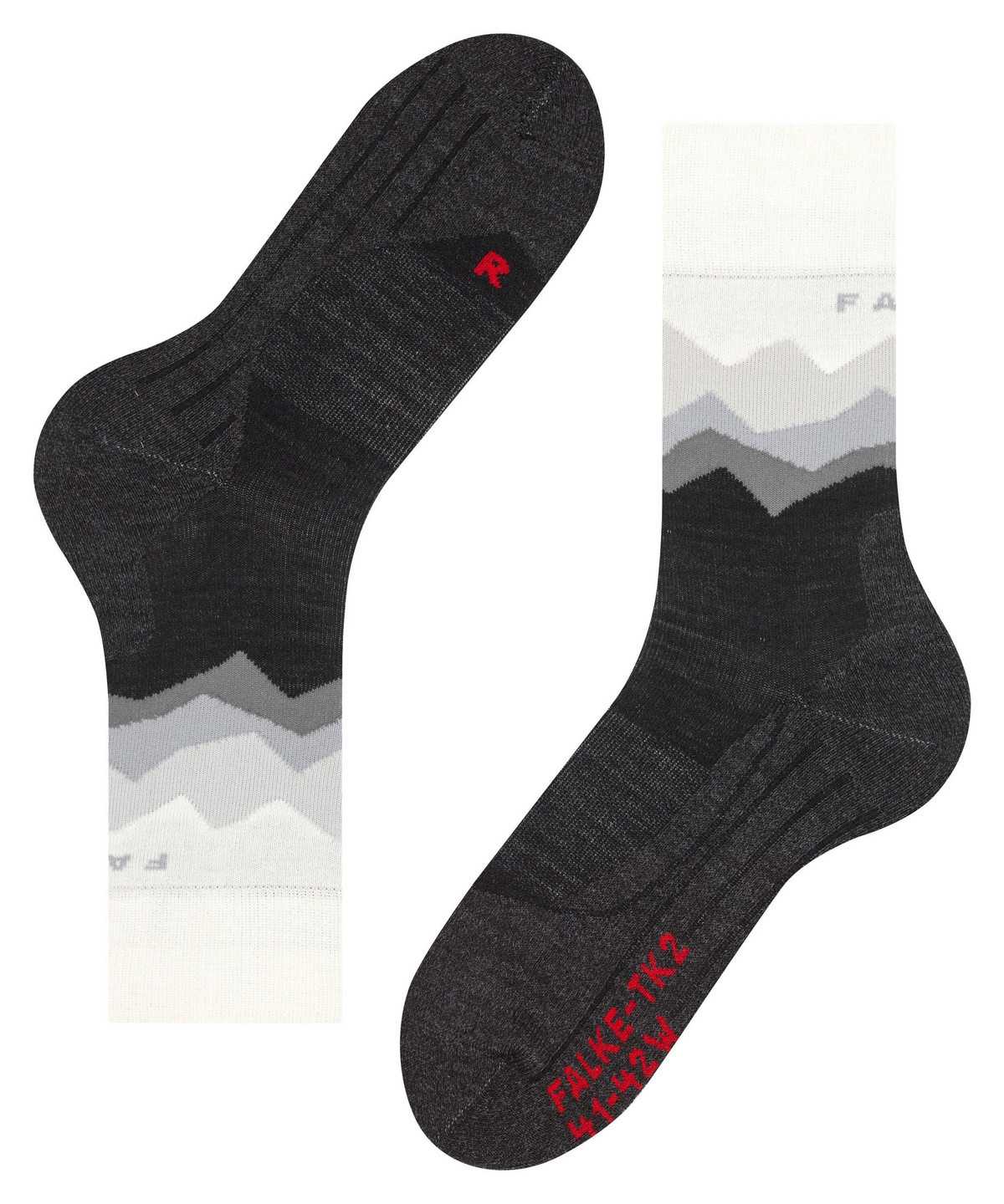 Falke TK2 Explore Trekking Socks Sports Socks Damen Schwarz | 2340685-DF