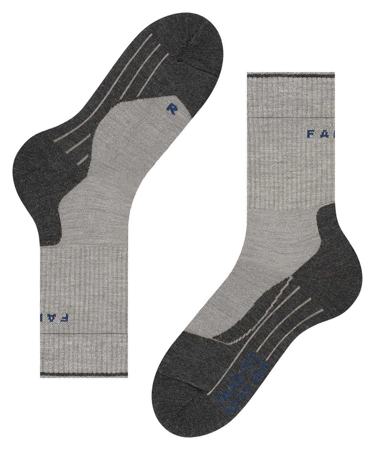 Falke TK2 Explore Wool Silk Trekking Socks Sports Socks Damen Grau | 4312570-FZ